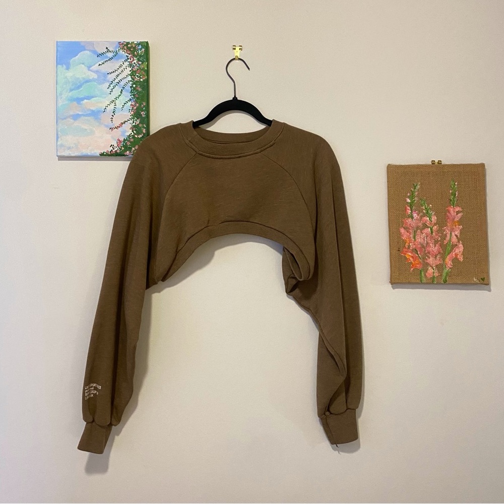 Zara Brown Bolero Sweater